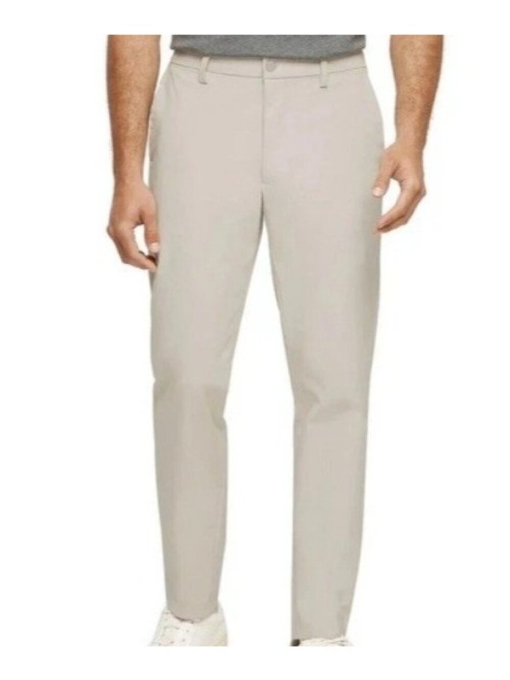 NWT Banana Republic Men’s 36X32 Beige Commuter Flex Tech Pants Polyester